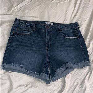 Size 14 denim shorts